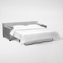 lena gray sleeper sofa web   