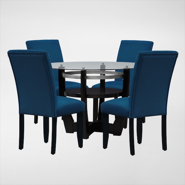 Dining Room Furniture - Lennox Dining Table and 4 Dining Chairs