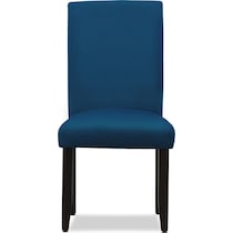 lennox blue dining chair   