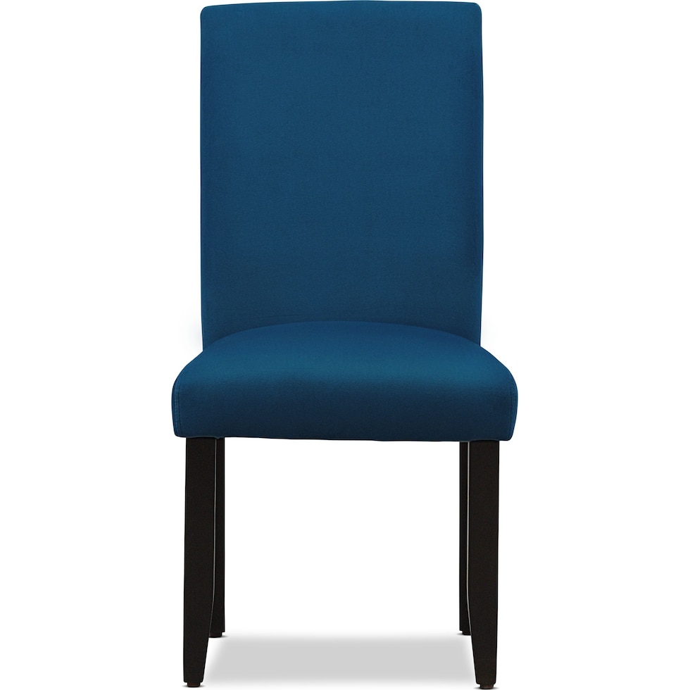 lennox blue dining chair   