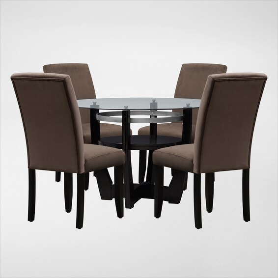 Lennox CounterHeight Dining Table and 4 Stools American Signature