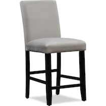 lennox gray counter height stool   