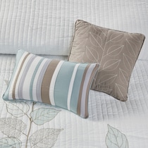 lenora blue king bedding set   
