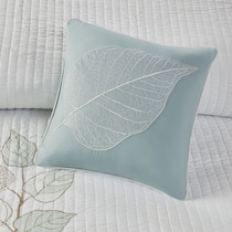 lenora blue king bedding set   