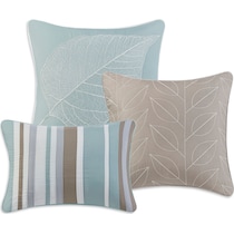 lenora blue king bedding set   