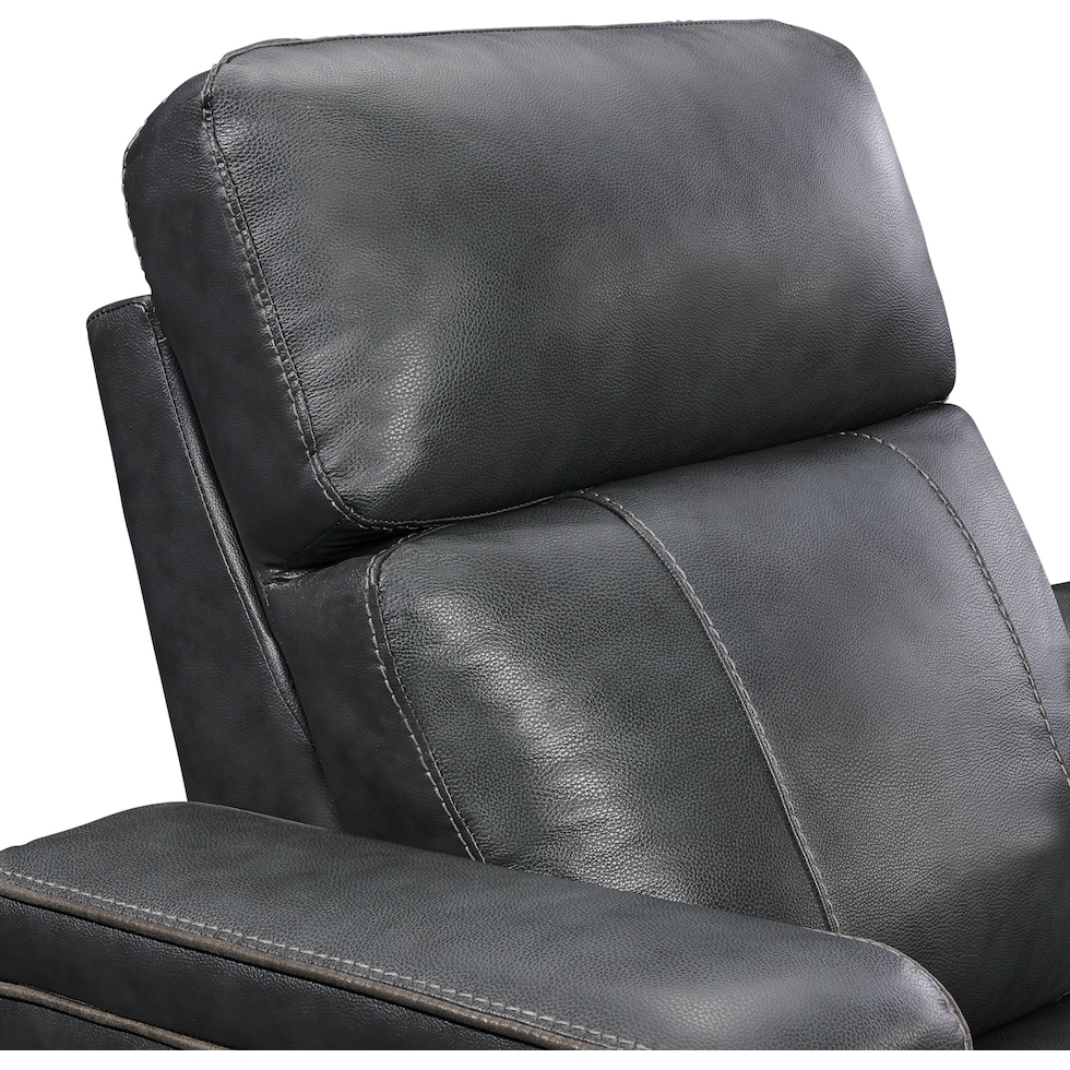 leo gray  pc power home theater sectional   