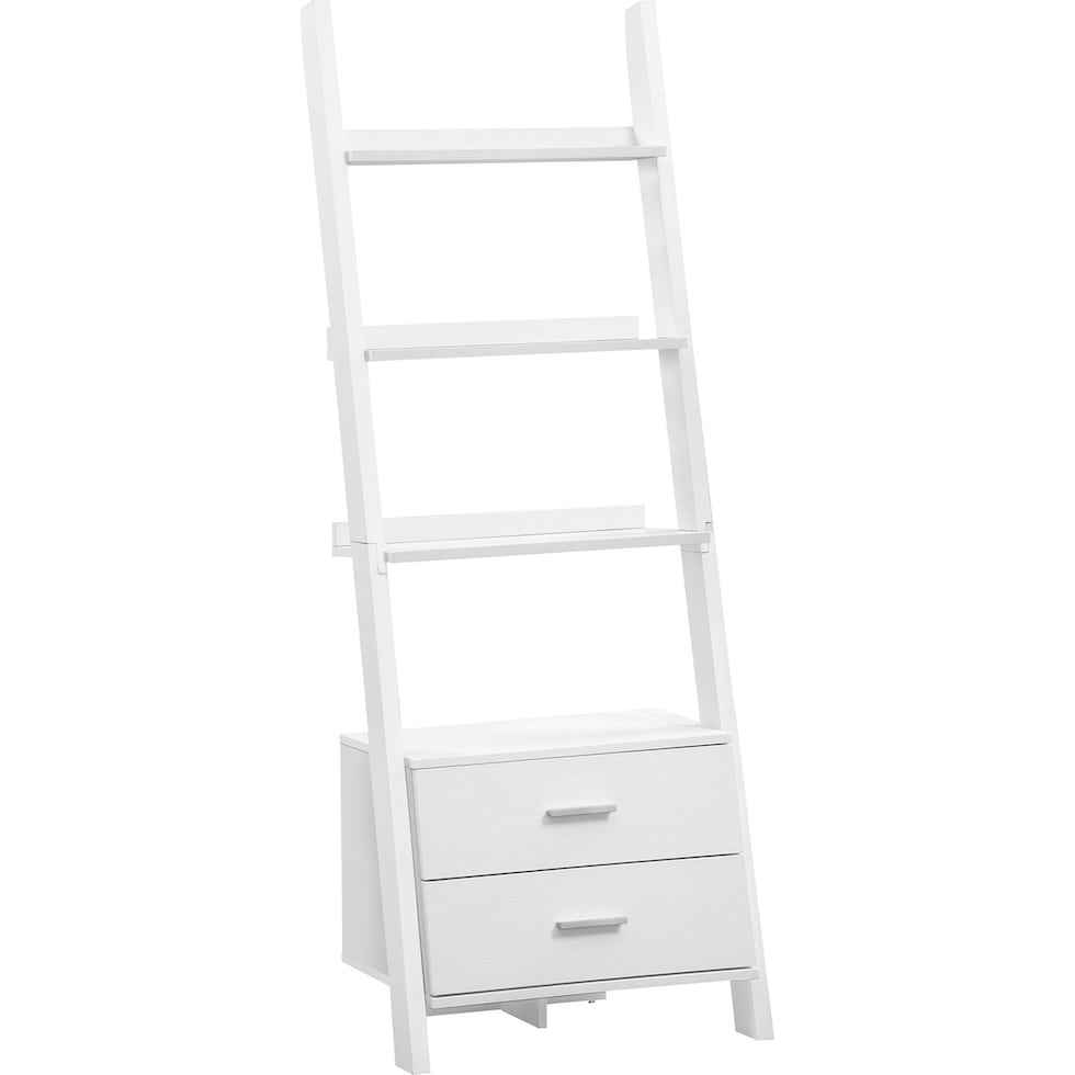 leola white bookcase   