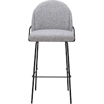 lester black white bar stool   