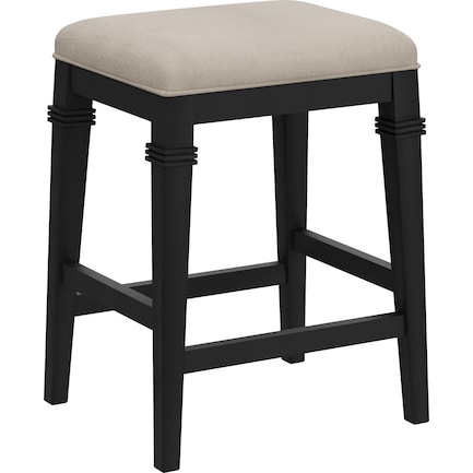 Lethabo Counter-Height Stool - Black