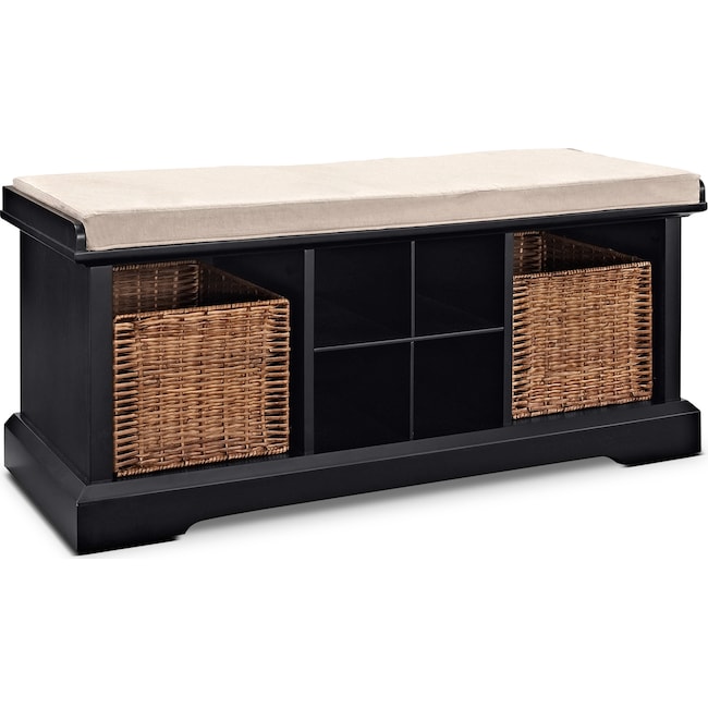 Accent and Occasional Furniture - Levi Entryway Storage Bench