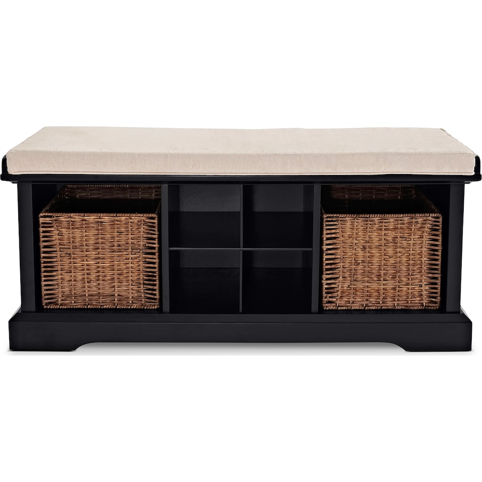 Levi Entryway Storage Bench American Signature Furniture