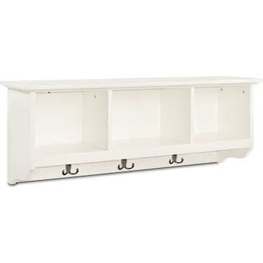Levi Storage Shelf - White