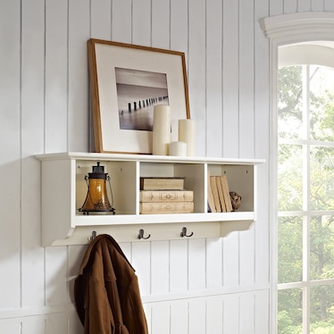 Levi Storage Shelf - White