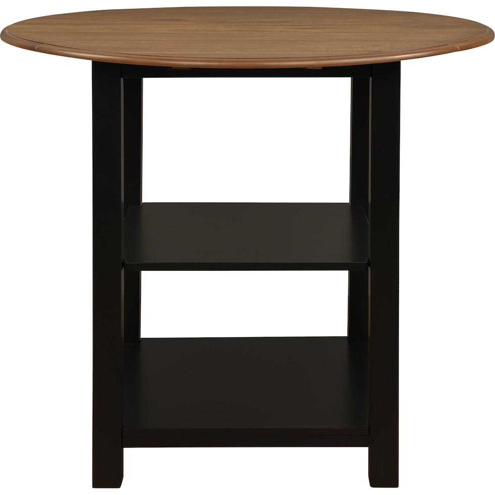 levy black  pc counter height dining room   