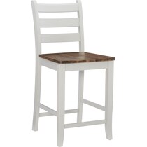 levy gray bar stool   