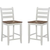 levy gray bar stool   