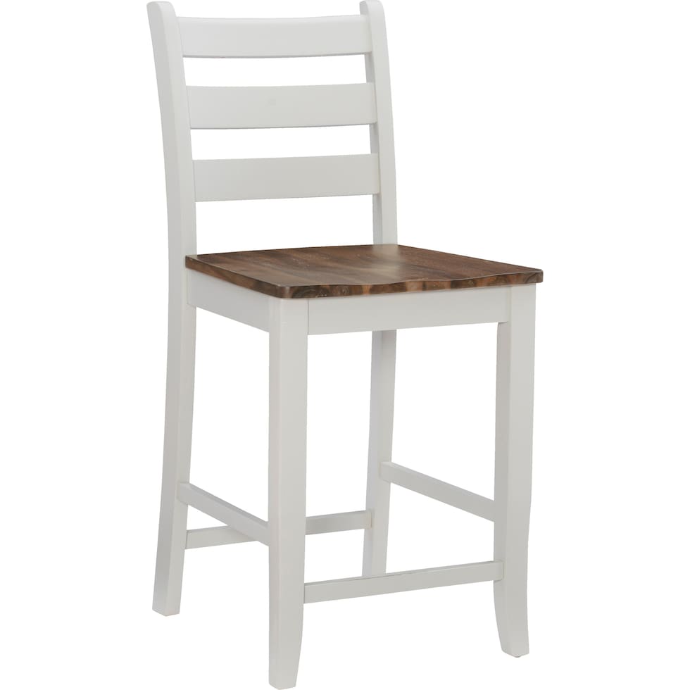 levy gray bar stool   