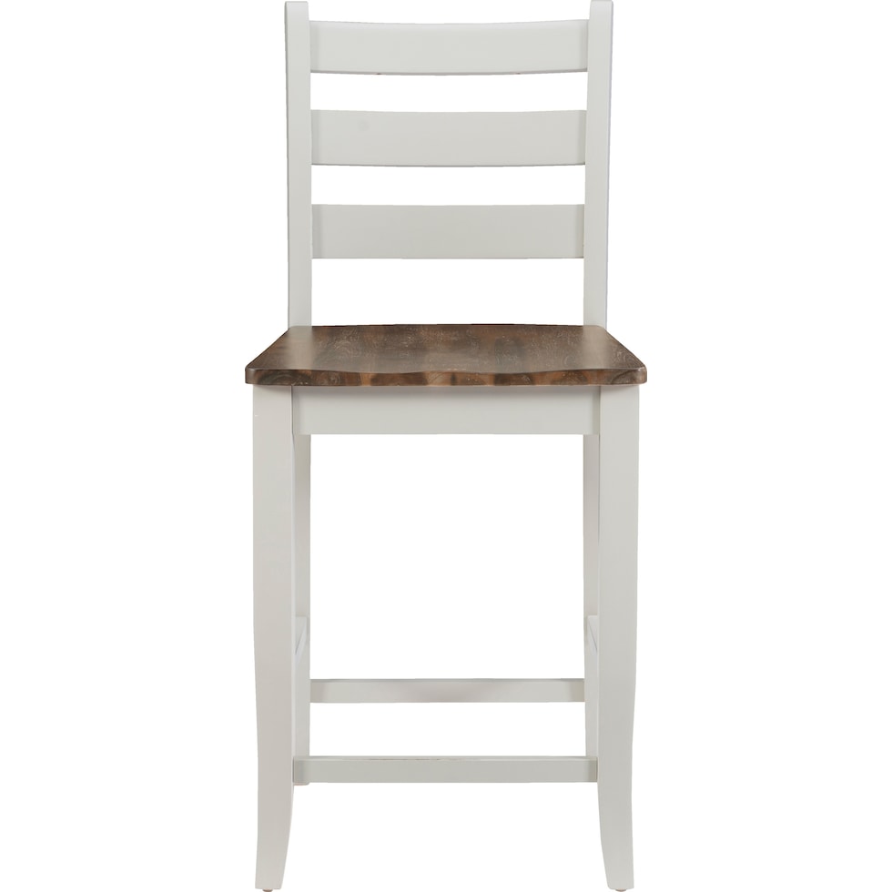 levy gray bar stool   