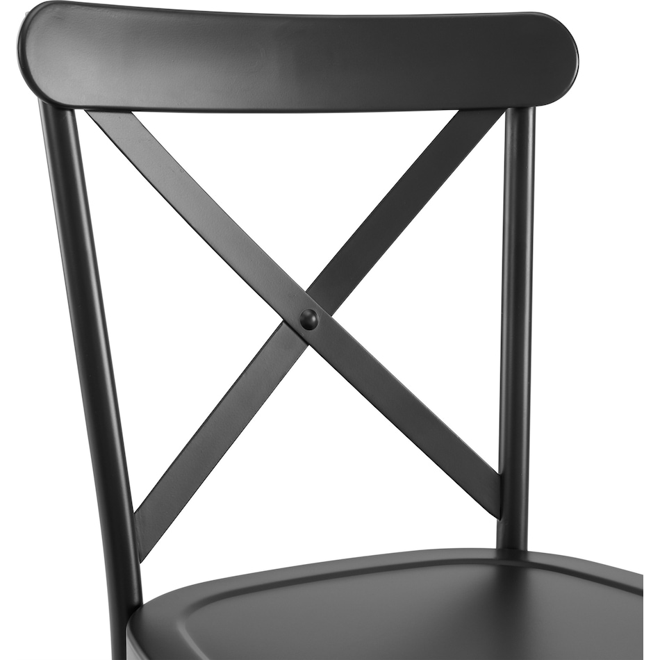 lex black  pack counter height stools   
