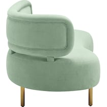 leyla green sofa   