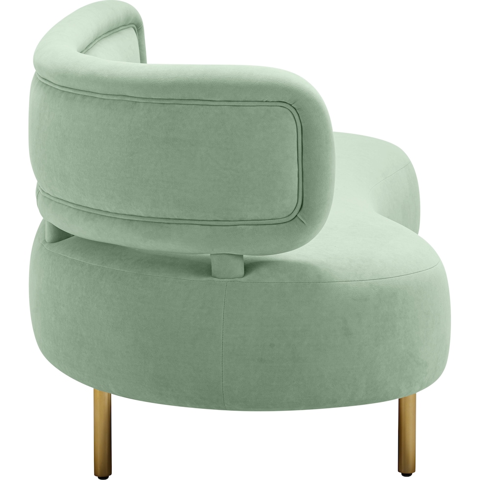 leyla green sofa   