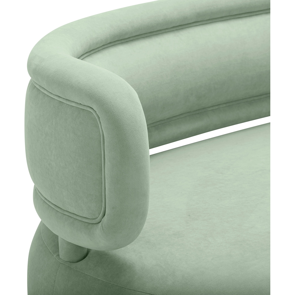 leyla green sofa   