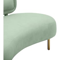 leyla green sofa   