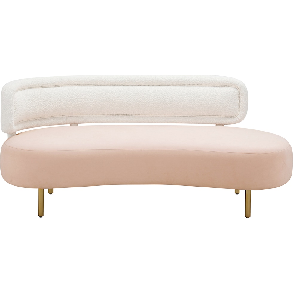 leyla pink sofa   