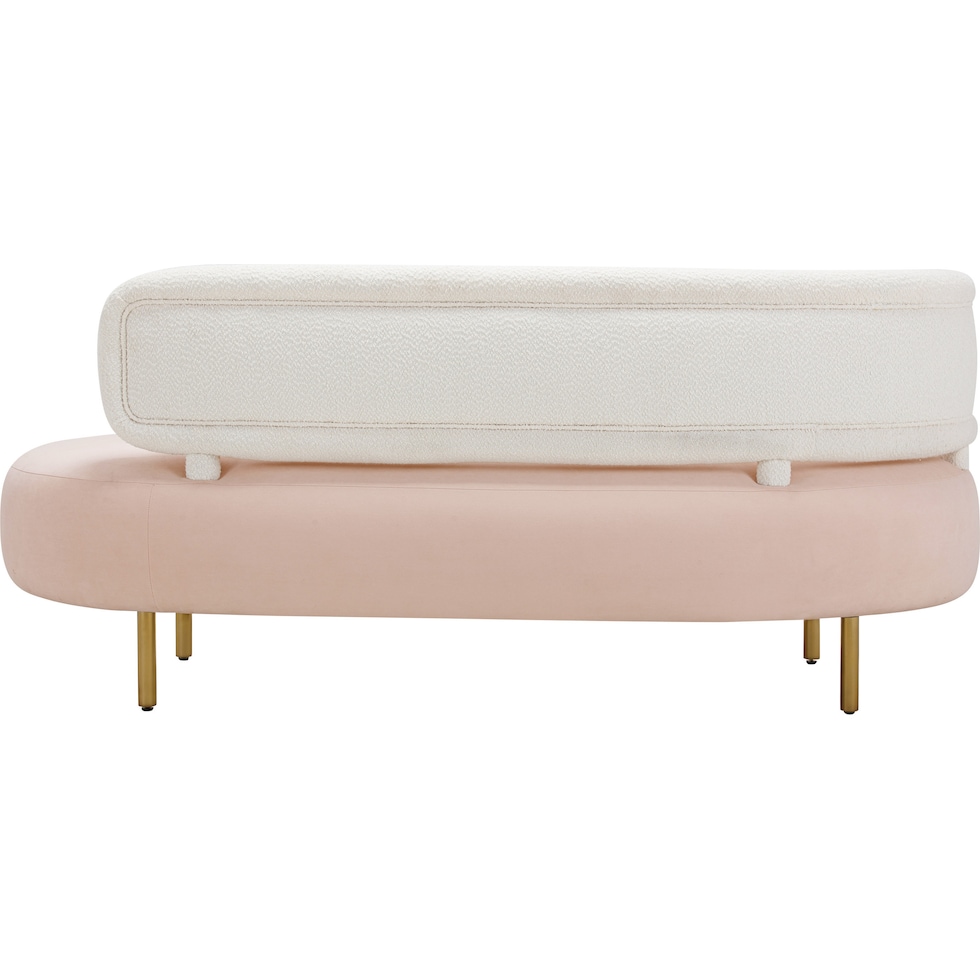 leyla pink sofa   