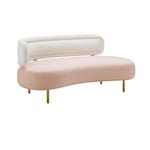 leyla pink sofa   