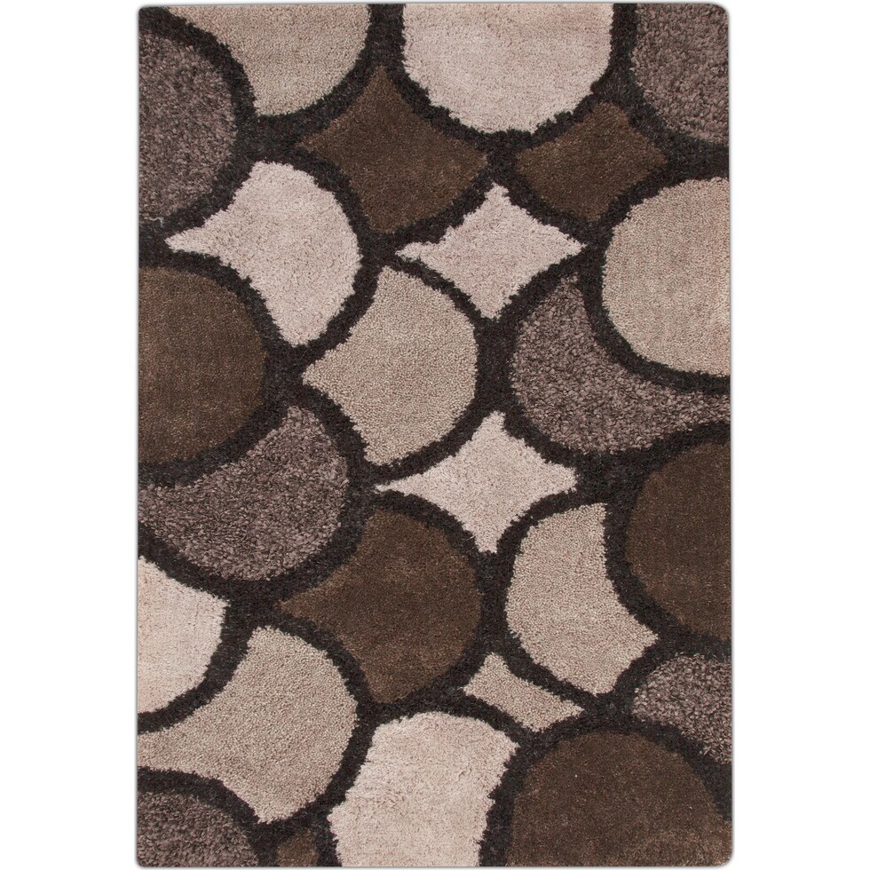 lifestyle disco beige area rug ' x '   