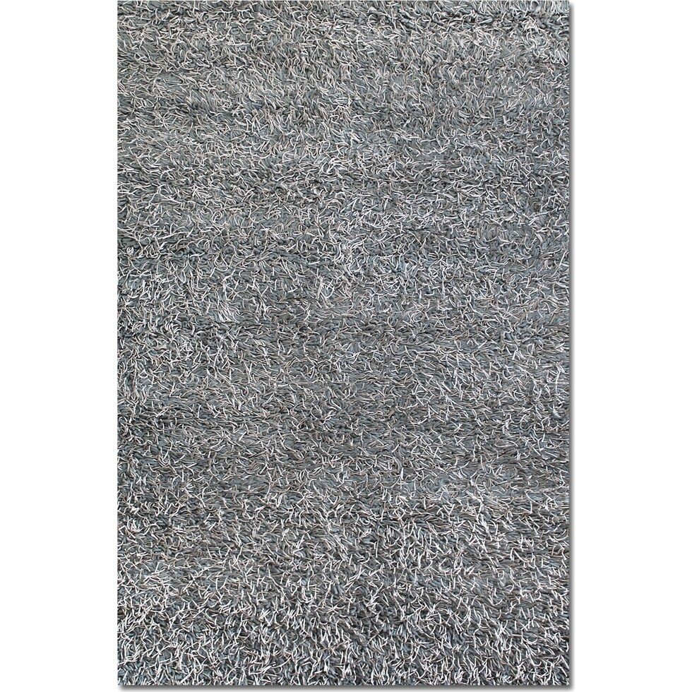lifestyle shag gray area rug ' x '   