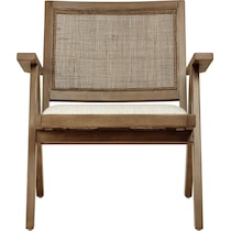 light brown accent chair   