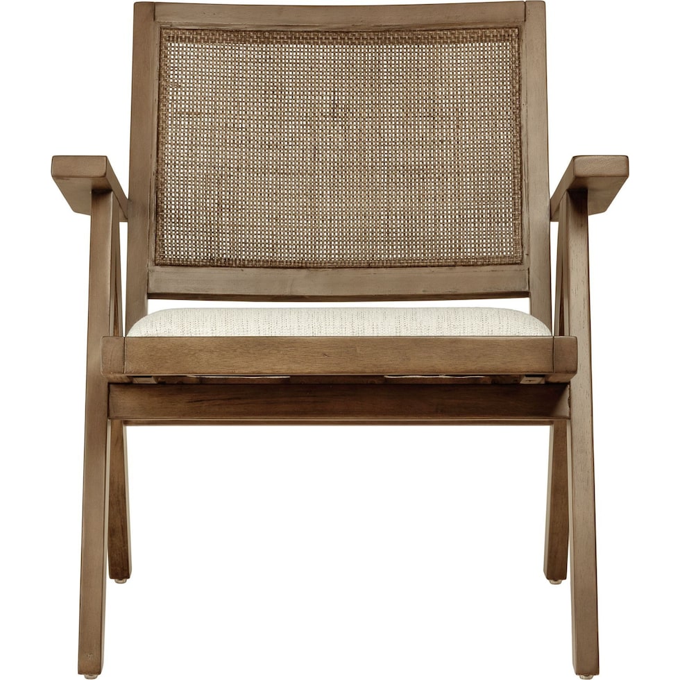 light brown accent chair   