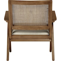 light brown accent chair   