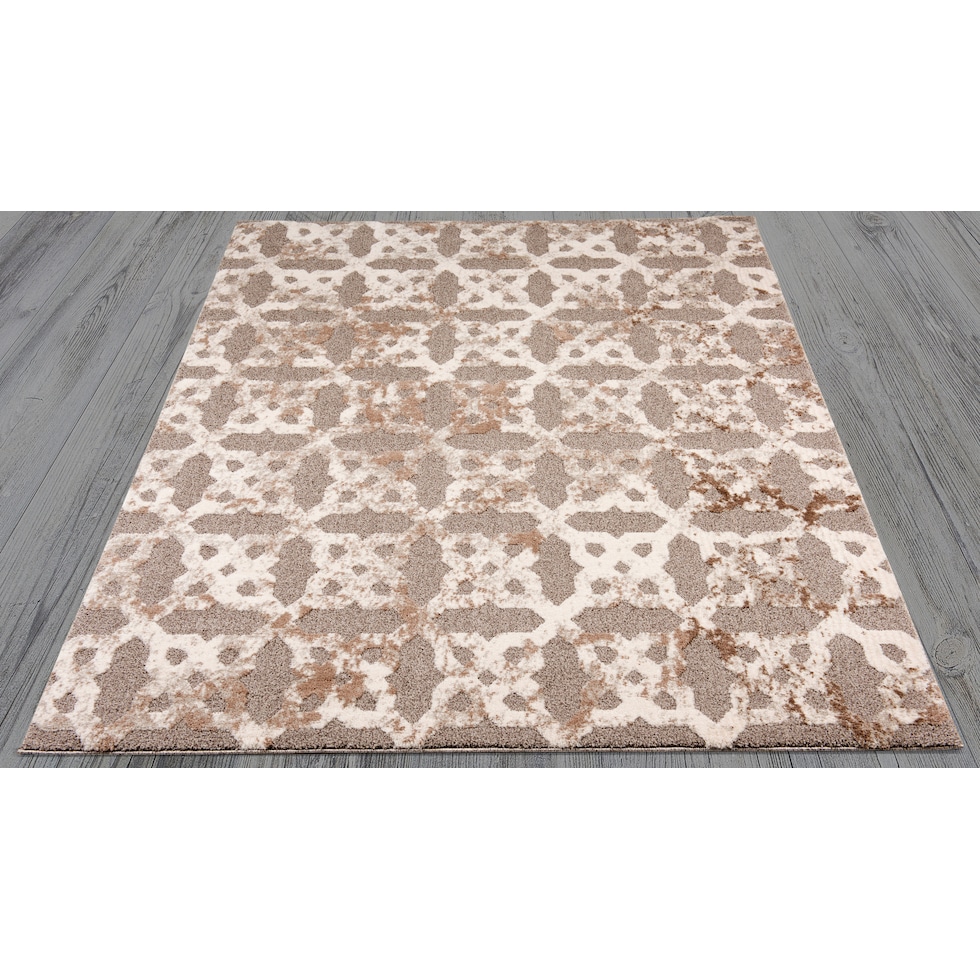 light brown area rug  x    