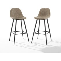 light brown bar stools   