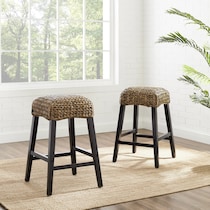 light brown counter height stool   