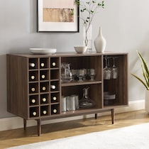 light brown sideboard   