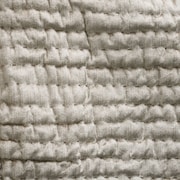 Bari Velvet King Quilt - Pebble