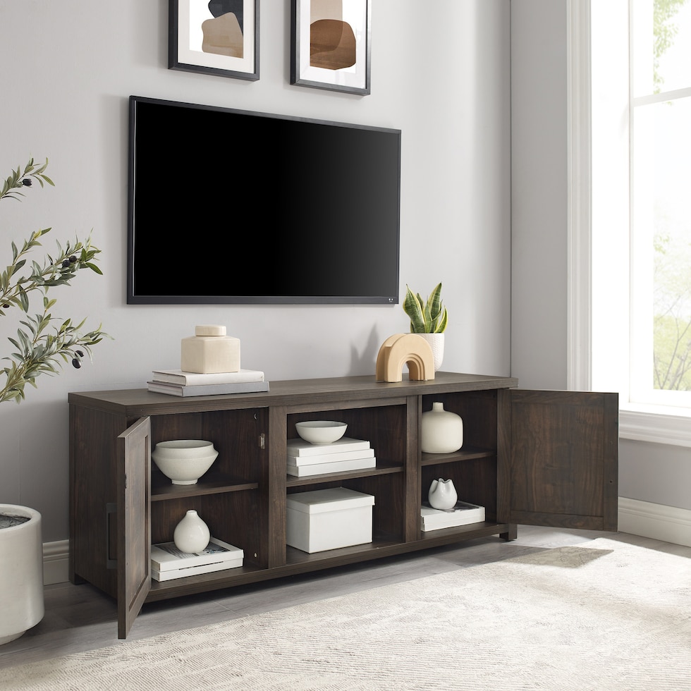 light brown tv stand   