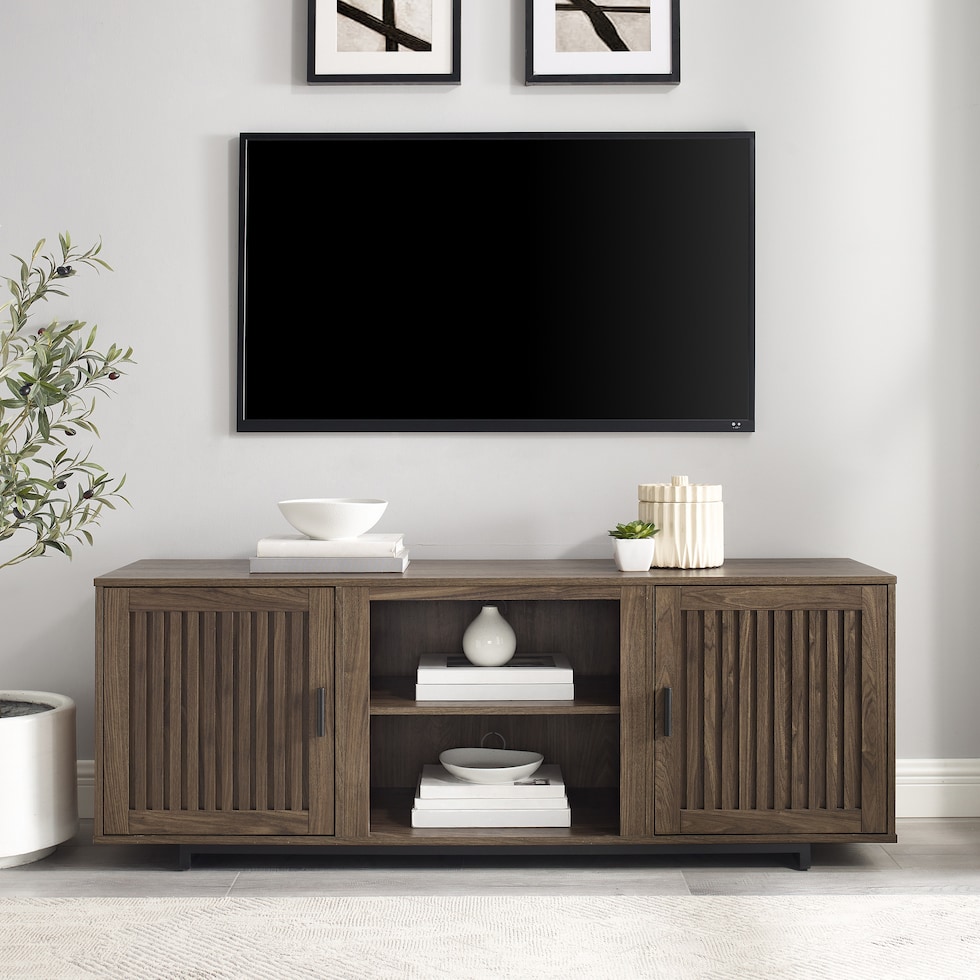 light brown tv stand   