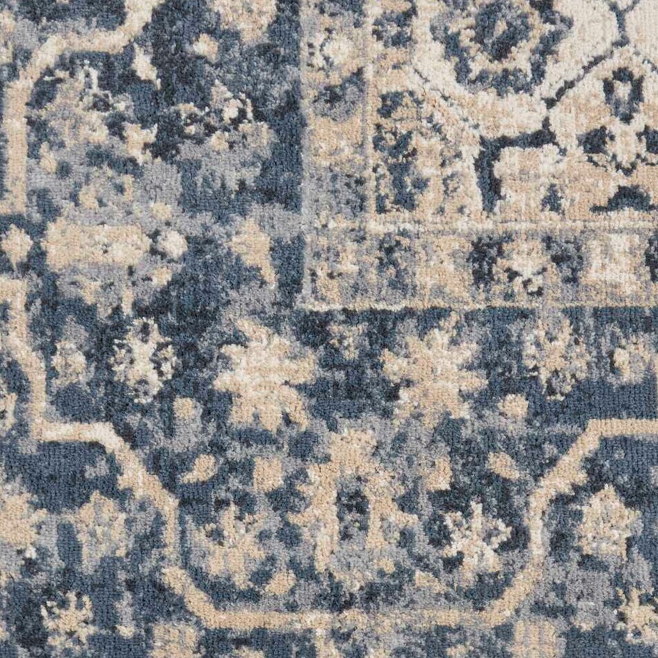 lilia ivory blue area rug ' x '   