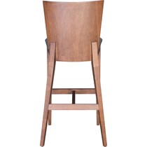 lilibet light brown bar stool   