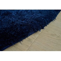lilly blue area rug  round   