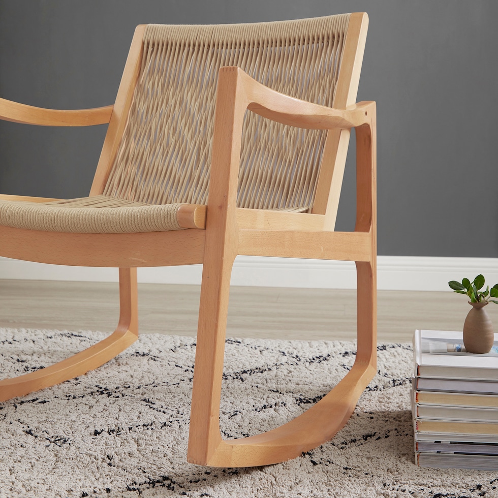 lily light brown accent chair   