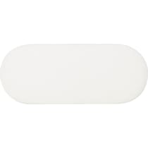 lilymae white ottoman   