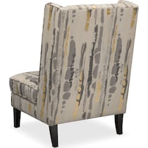 limelight gray accent chair   