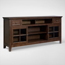 lincoln tables dark brown tv stand web   