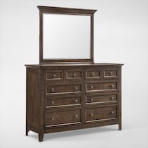 lincoln dark brown  pc queen bedroom web   